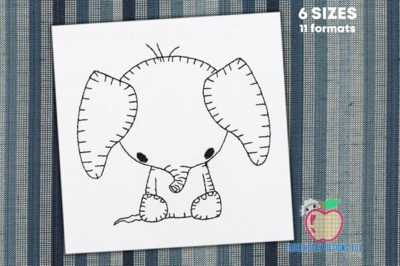 Baby Elephant Sitting Bean Stitch Review
