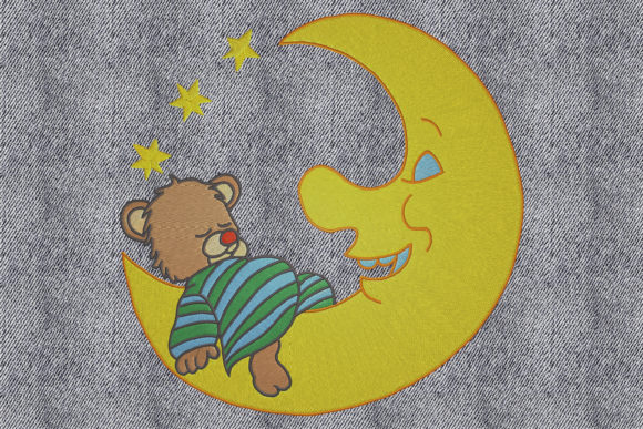 Bear on the Moon Embroidery Review