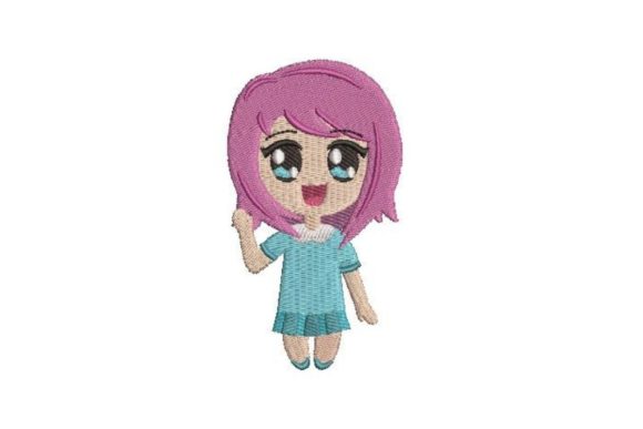Chibi Anime Girl Embroidery Review