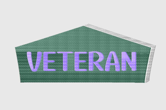Green Veteran Badge: A Designer's Review for Craft Fairs