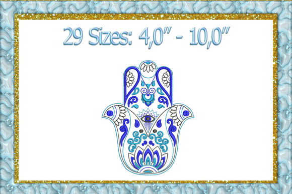 Hamsa Hand Diwali Embroidery Review