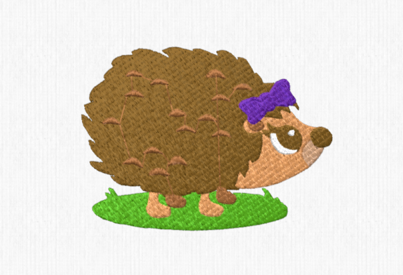 Hedgehog Embroidery for Seasonal Projects