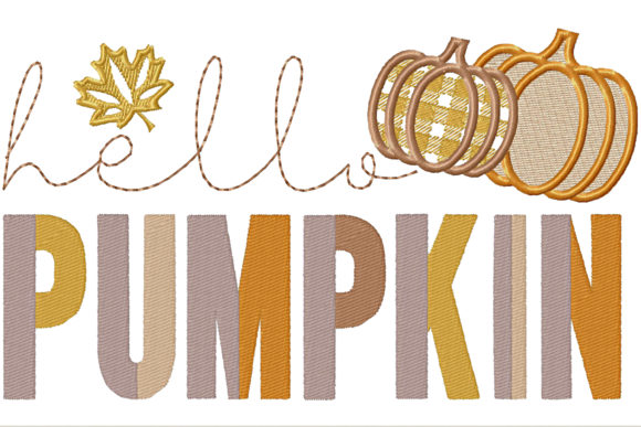 Hello Pumpkin Embroidery Review