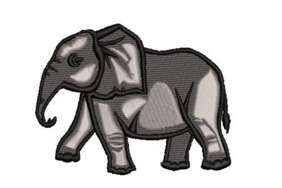 Layered Elephant Embroidery Review
