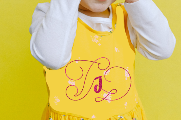 Magical J Winter Monogram Review for Boutique Sweatshirts