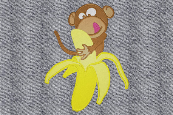Monkey Love Banana Embroidery Review