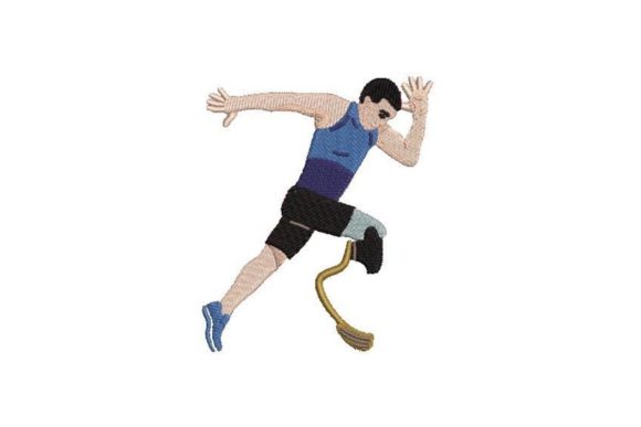 Paralympic Athelete Embroidery Review
