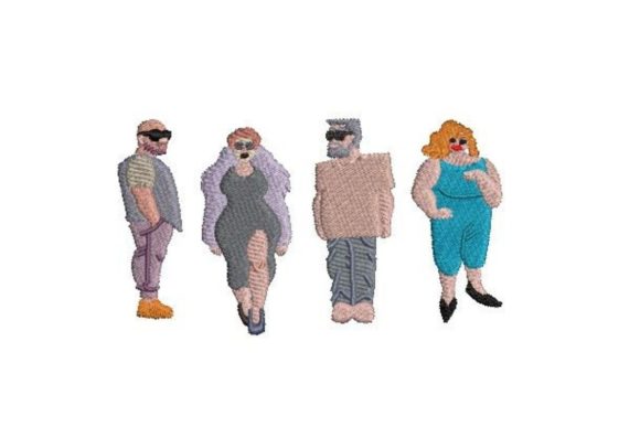 Plus Size People Embroidery Design Review