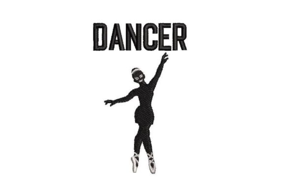 The Dancer Embroidery Design: A Graceful Addition to Handmade Gifts