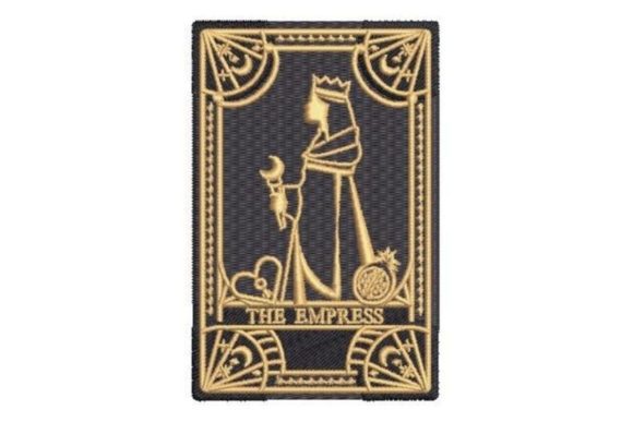 Witchy Tarot Card the Empress Embroidery Review