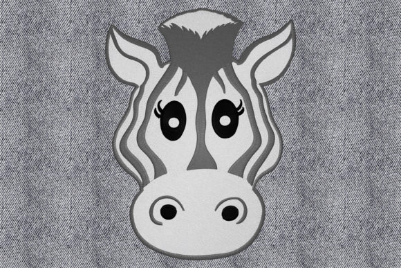 Zebra Face Embroidery Design Review